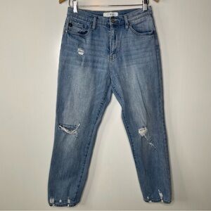 KanCan Distressed Straight Leg Jeans Size‎ 7/27